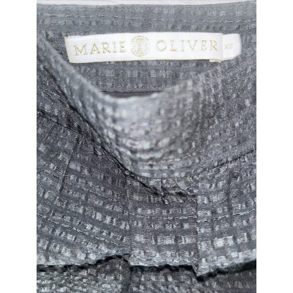 MARIE OLIVER SQUARE NECK PUFF SLEEVE LINED DRESS Sz XS - Picture 2 of 7